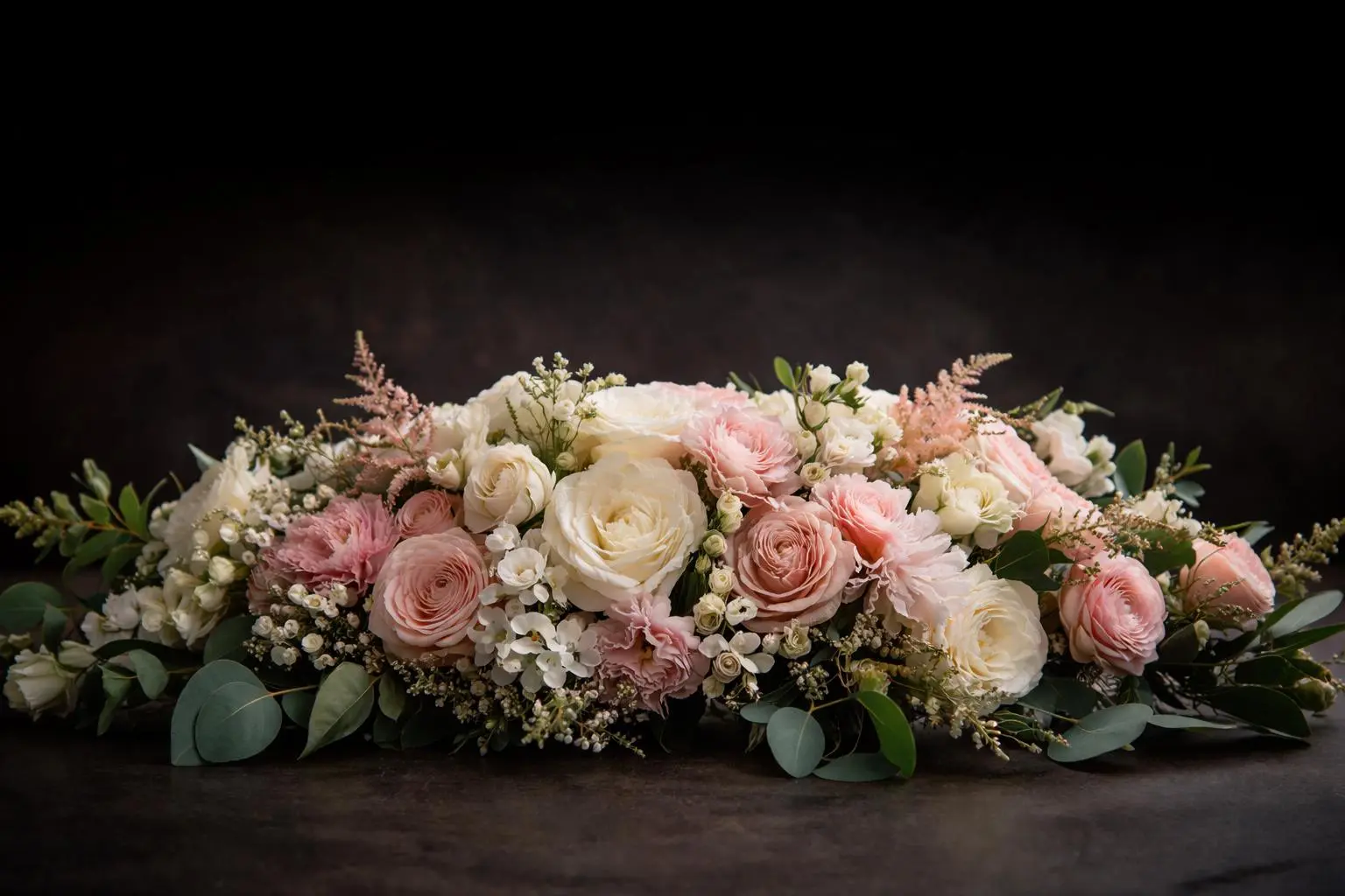 Bouquet de fleurs fraîches artisanales - Création Amour de Fleurs Soisy