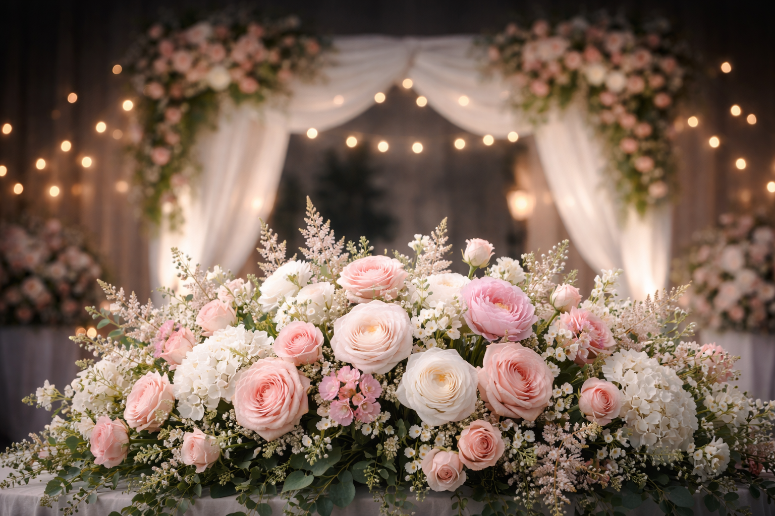 Décoration florale mariage Val d'Oise - Compositions sur mesure