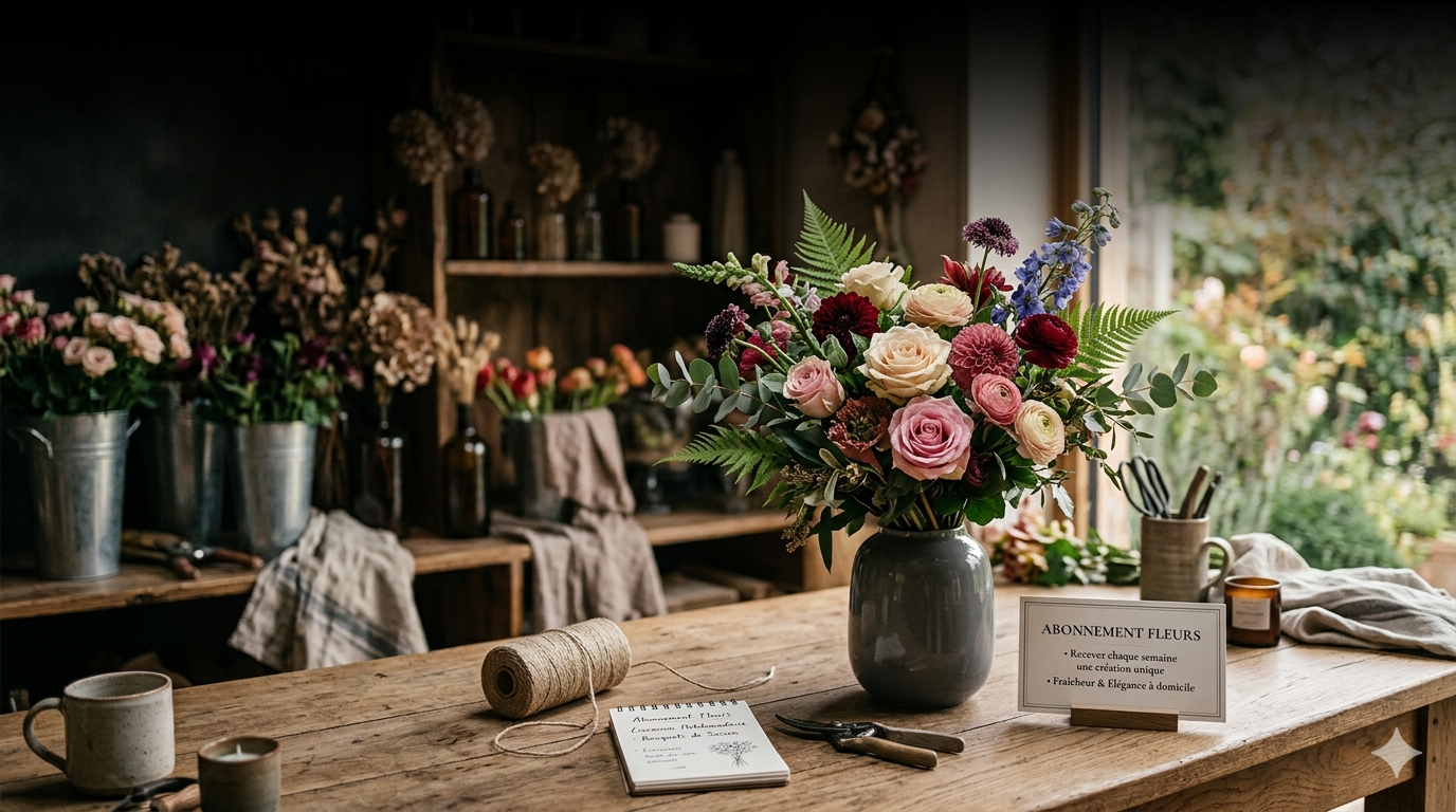 Abonnement floral pour particuliers et entreprises 95